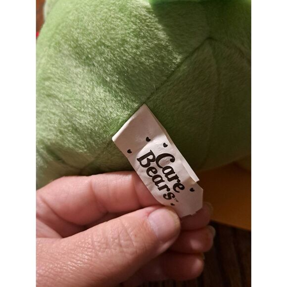 Vintage 2005/2006 Care Bears Good Luck Bear 13in Holiday Plush Candy Cane - Picture 9 of 10